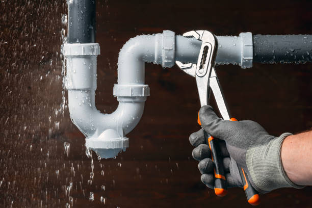 Professional Water Line Repair technician working in Culver, OR